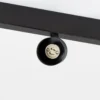 Downlight Top, negro, 83 cm, 4 luces, metal, GU10