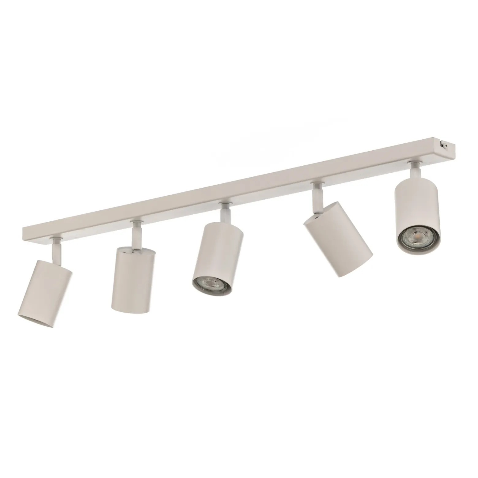 Downlight Zoom, 5 luces, blanco