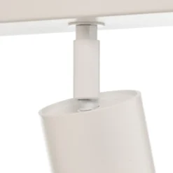 Downlight Zoom, 4 luces, blanco, metal, GU10