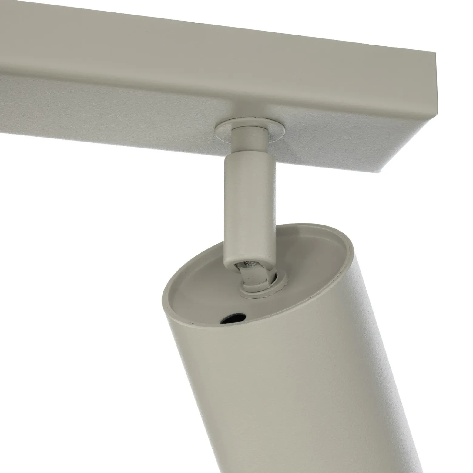 Downlight Zoom, 5 luces, gris-beige, acero, GU10
