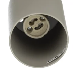 Downlight Zoom, 4 luces, gris-beige, acero, GU10