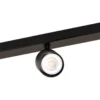 Downlight Zoom, 4 luces, negro