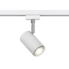 DUOline 782401 foco de riel, Ø 6 cm, blanco, 2 fases, GU10