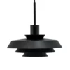 Dyberg Larsen DL30 lámpara colgante Ø 30 cm, negro