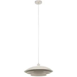Dyberg Larsen DL45 lámpara colgante metal blanco