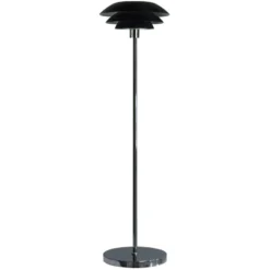 Dyberg Larsen DL31 lámpara pie metal Ø 31cm negro