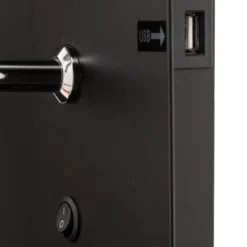 Dyberg Larsen DL20 USB Shelf aplique, negro