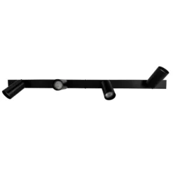 Dyberg Larsen downlight de techo Modern, negro, longitud 95 cm