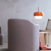 Dyberg Larsen Lámpara colgante Haipot, naranja