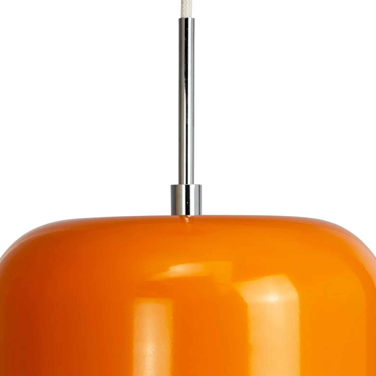 Dyberg Larsen Lámpara colgante Haipot, naranja