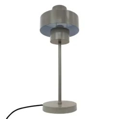Dyberg Larsen lámpara de mesa Stoke, gris, altura 49,5 cm
