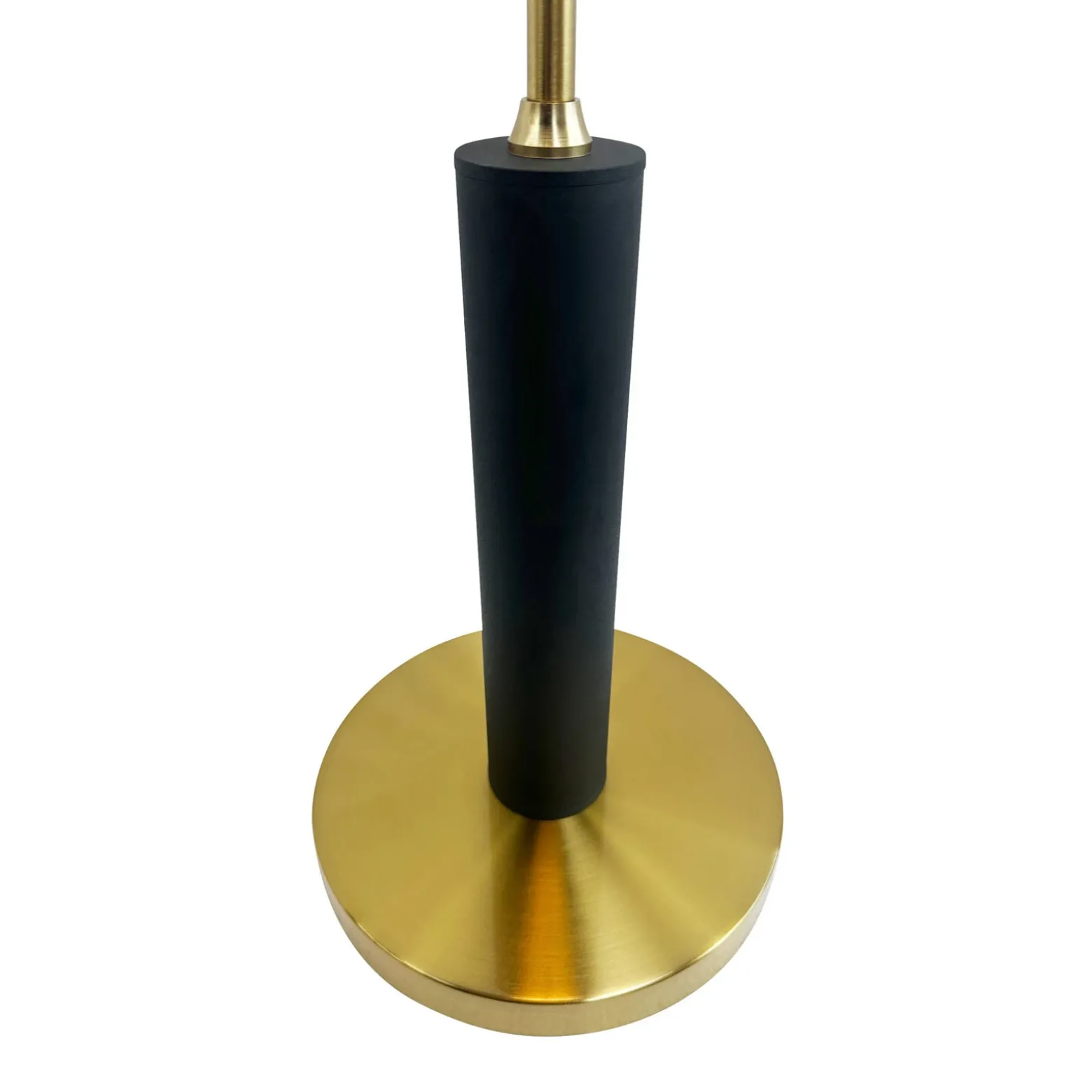 Dyberg Larsen Lámpara de pie LED recargable Yoyo, negra, altura 125 cm