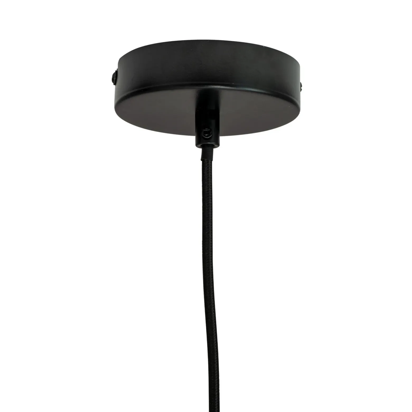 Dyberg Larsen Miles lámpara colgante, negro, Ø 20 cm, metal