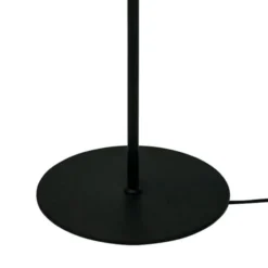 Dyberg Larsen Oslo lámpara de pie de metal, negro