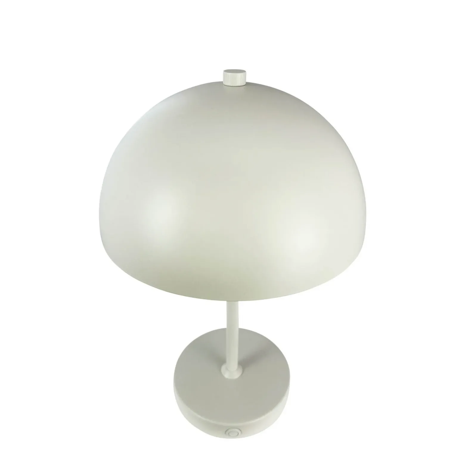 Dyberg Larsen Stockholm lámpara de mesa recargable, blanco perla