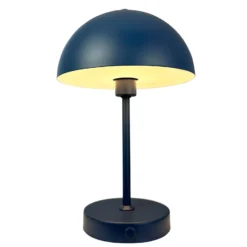 Dyberg Larsen Stockholm lámpara de mesa recargable, azul