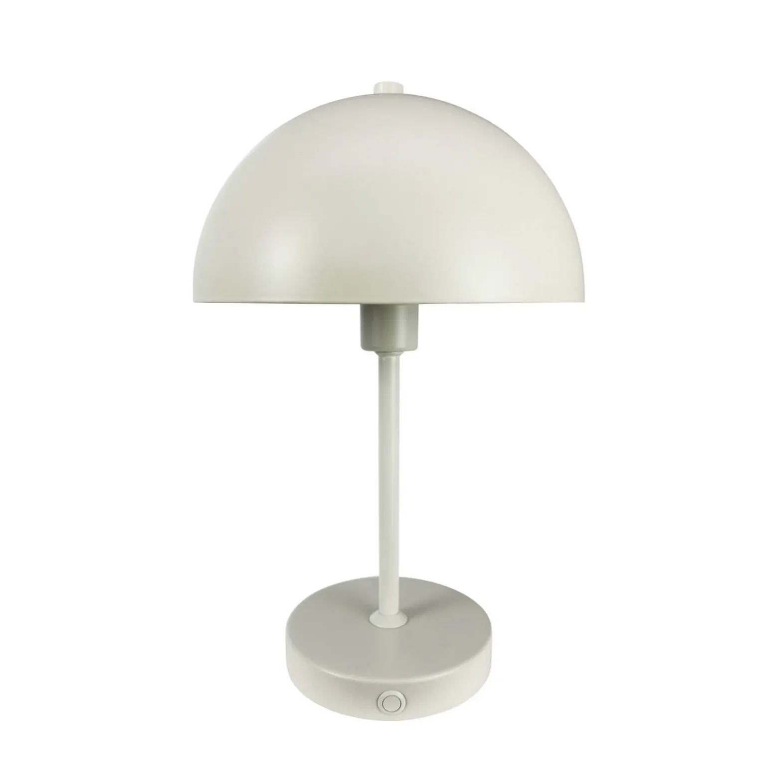 Dyberg Larsen Stockholm lámpara de mesa recargable, blanco perla