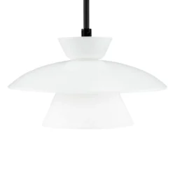 Dyberg LARSEN Valby lámpara colgante de cristal, Ø 20cm