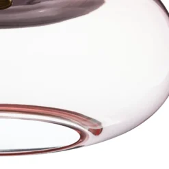 EBB & FLOW Horizon lámpara colgante rosa-oro Ø36cm