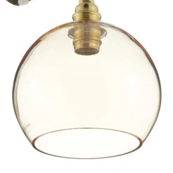 EBB & FLOW Rowan aplique oro pantalla oro-humo