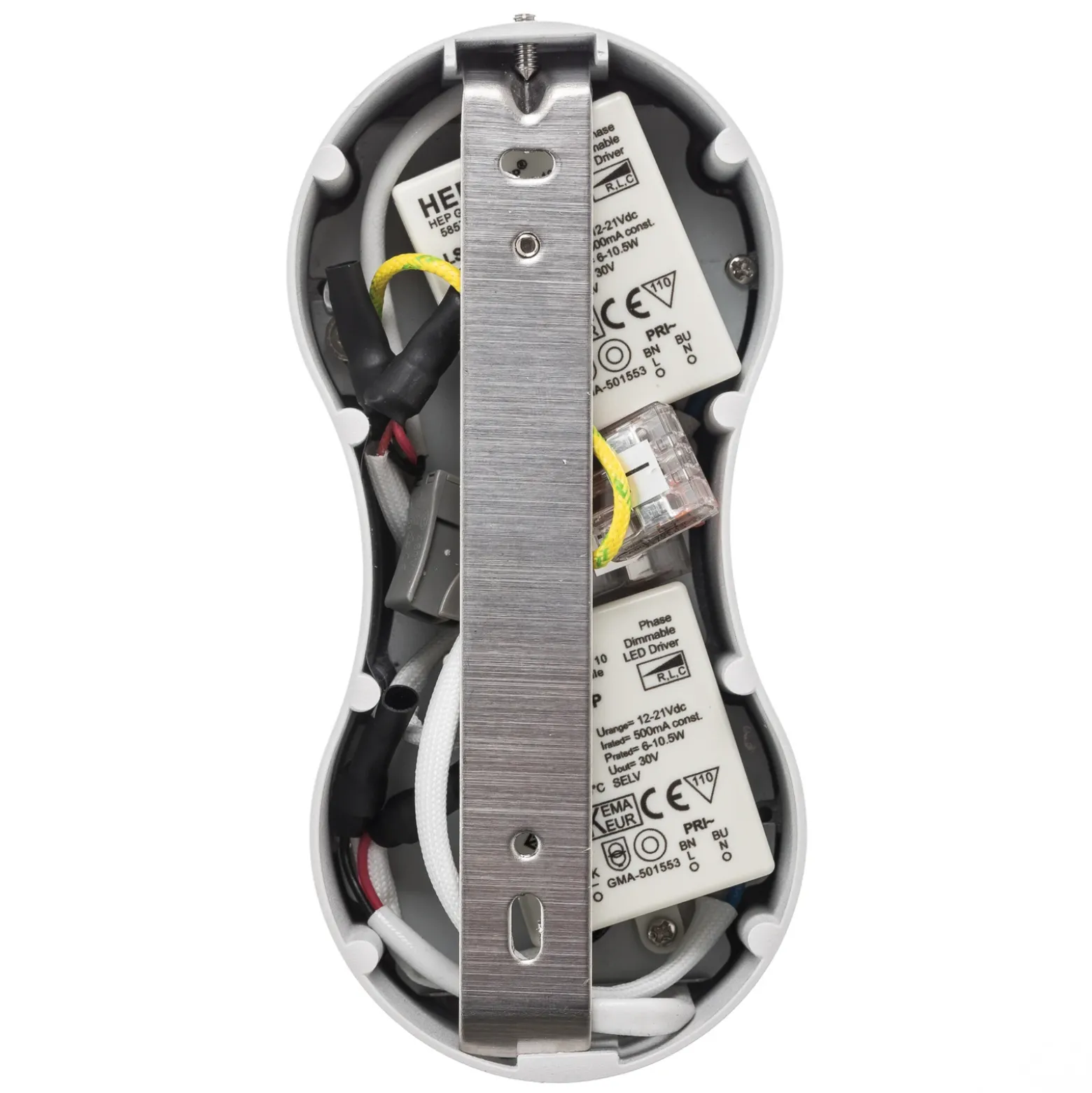 Egger Clippo S Duo foco de techo LED blanco 3.000K