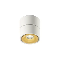 Egger DLS Downlight LED Clippo, atenuable, blanco/oro