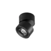 Egger DLS Downlight LED Clippo, atenuable, negro