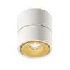Egger DLS Downlight LED Clippo, blanco-dorado, 3.000 K