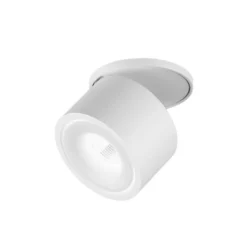 Egger DLS foco empotrable DL Clippo S EP, blanco/blanco, DTW Ø 7,5 cm