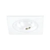 Egger DLS Foco empotrable LED Riga Zooom, angular, blanco, 3000K