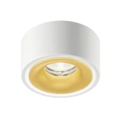 Egger DLS Foco LED Clippo EP, blanco-oro, 2.700K