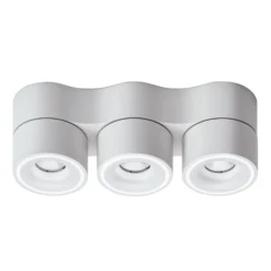 Egger DLS Foco LED Clippo Trio, blanco, atenuable por DALI