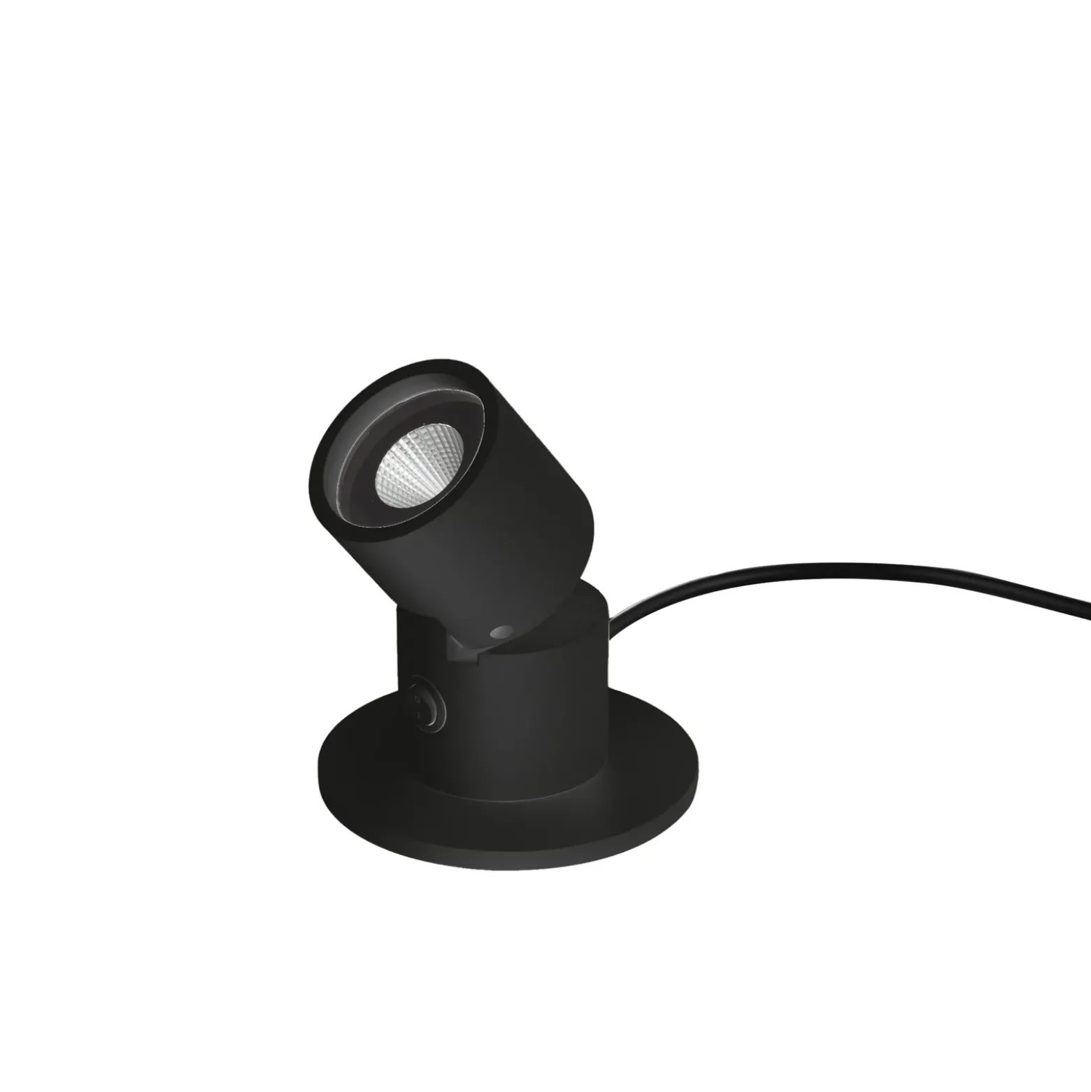 Egger DLS Lámpara de mesa LED Capri, foco, negro