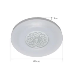 EGLO connect Capasso-C lámpara LED de techo patrón
