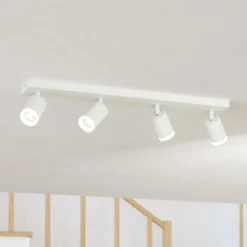 EGLO connect foco LED inteligente Melitello-Z, 4 luces, blanco