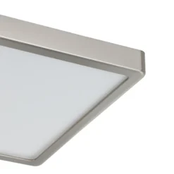 EGLO connect Fueva-Z lámpara de techo 28x28cm níquel