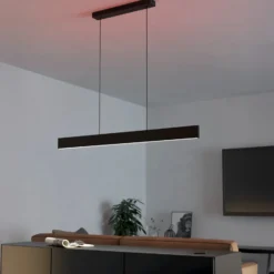 EGLO connect lámpara colgante LED Andreas-Z, negro, acero