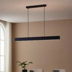 EGLO connect lámpara colgante LED Andreas-Z, negro, acero