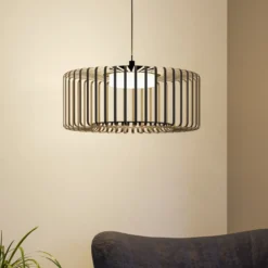 EGLO connect lámpara colgante LED Ginestrone-Z, 1 luz, negro