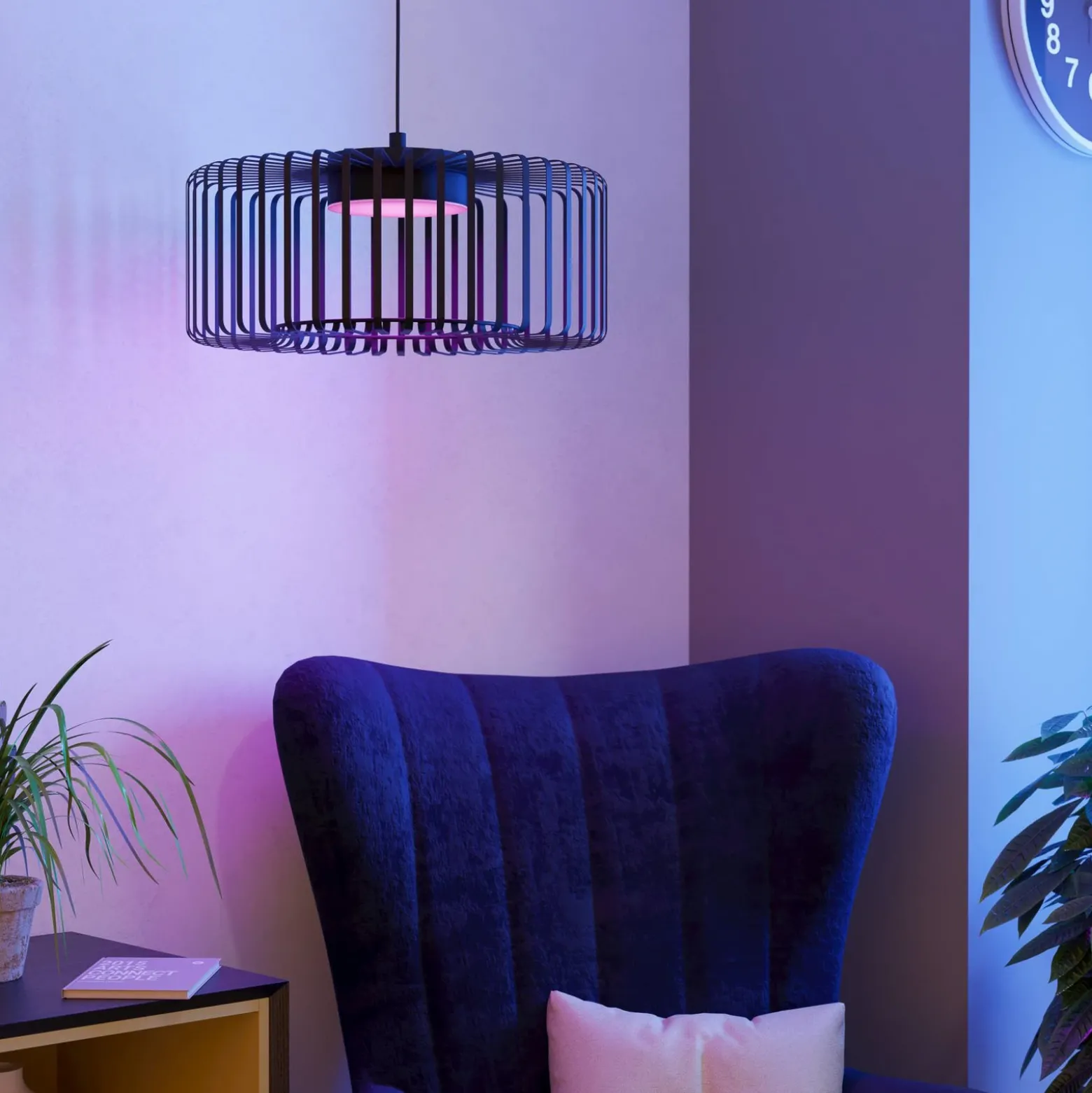 EGLO connect lámpara colgante LED Ginestrone-Z, 1 luz, negro