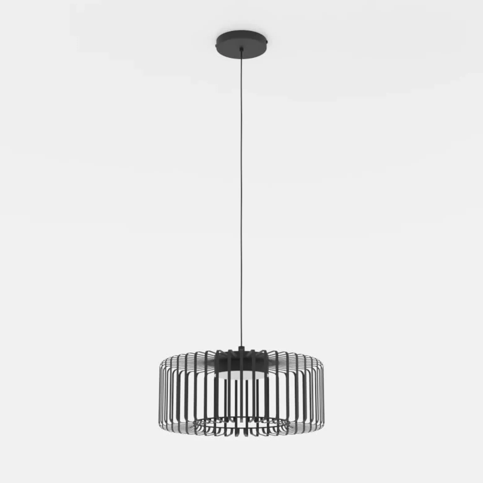 EGLO connect lámpara colgante LED Ginestrone-Z, 1 luz, negro