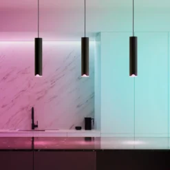 EGLO connect lámpara colgante LED Balamorta-Z, 3 luces, negro
