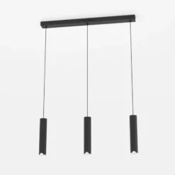 EGLO connect lámpara colgante LED Balamorta-Z, 3 luces, negro