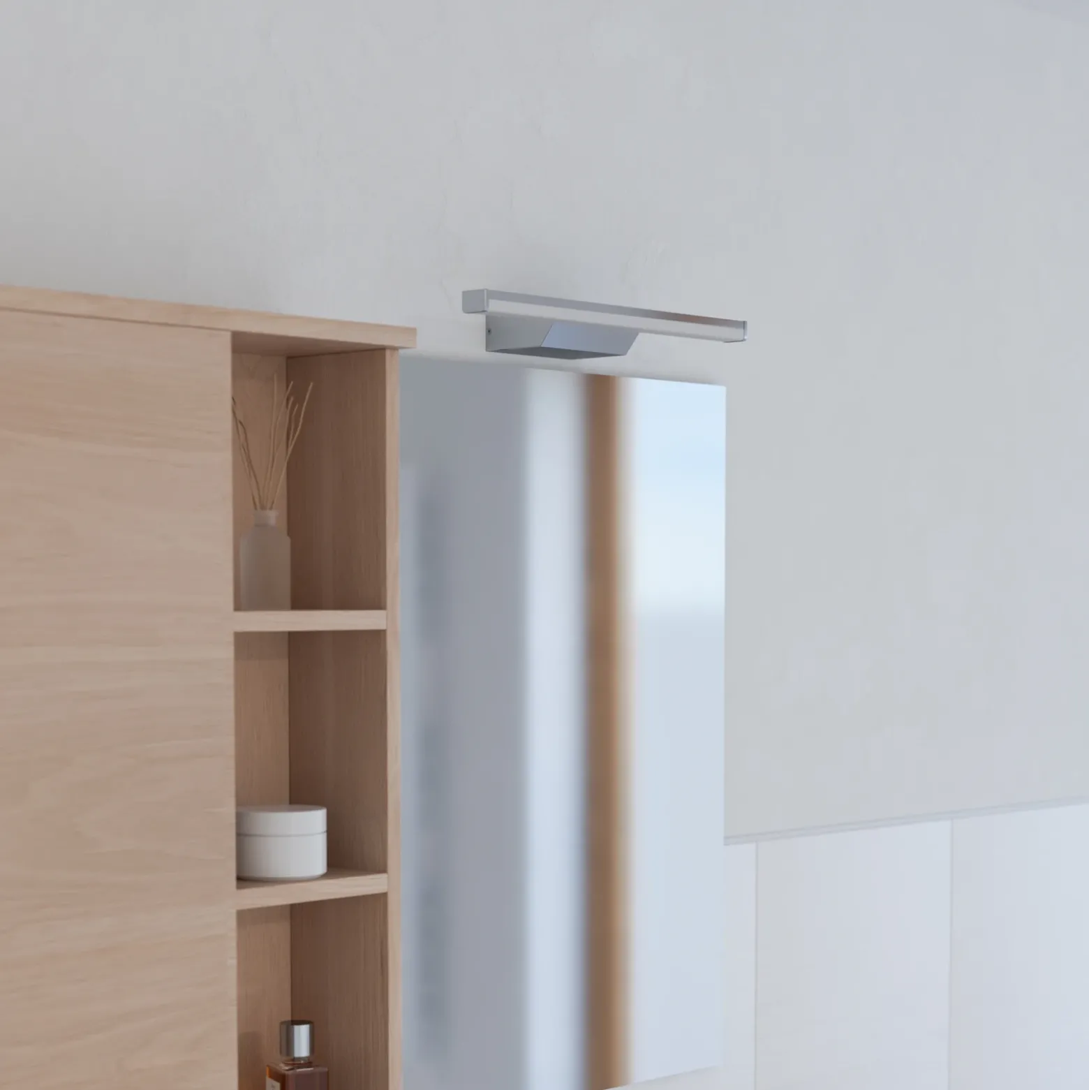 EGLO connect Lámpara de espejo LED inteligente Regello-Z, gris