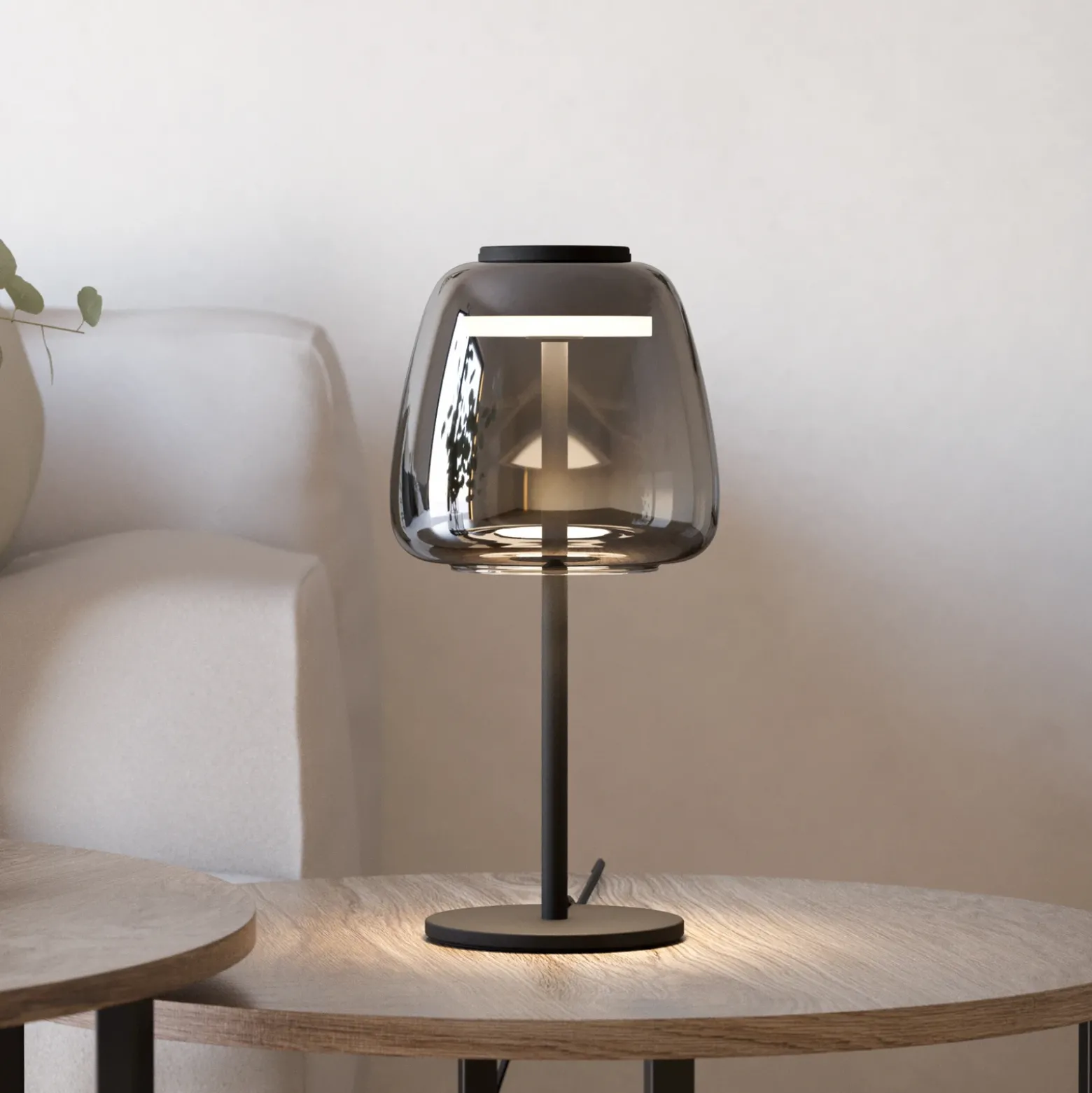 EGLO connect lámpara de mesa LED Alfero-Z, RGB, CCT, negro