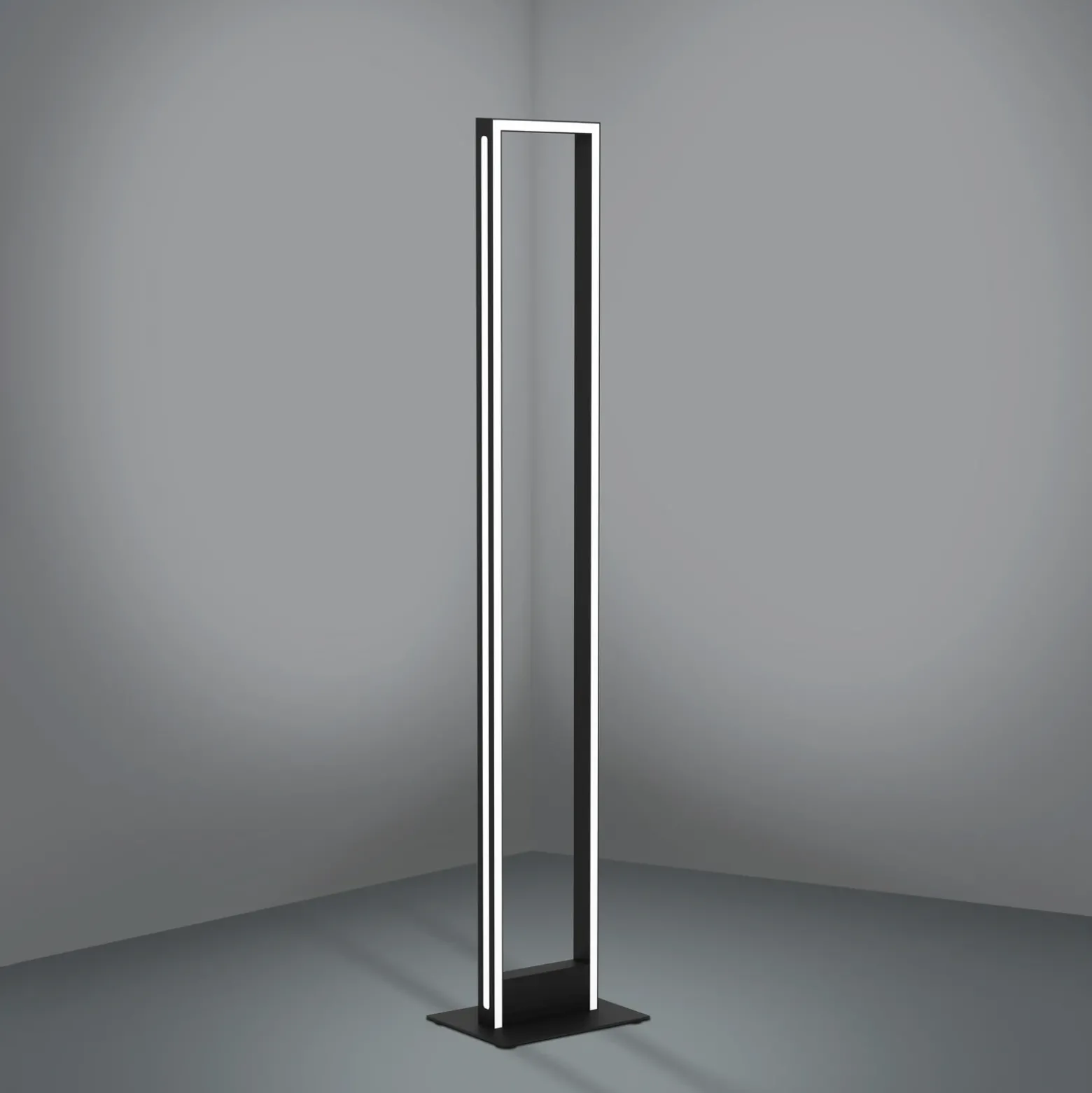 EGLO connect lámpara de pie LED Savilanas-Z, negro, CCT