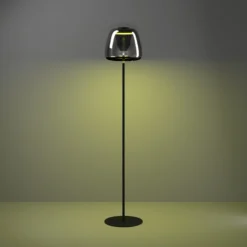 EGLO connect lámpara de pie LED Alfero-Z, RGB, CCT, negro