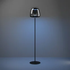 EGLO connect lámpara de pie LED Alfero-Z, RGB, CCT, negro