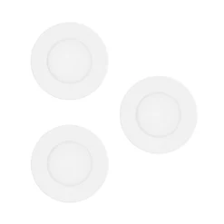 EGLO connect Lámpara empotrable LED inteligente Fueva-Z, blanca, juego de 3