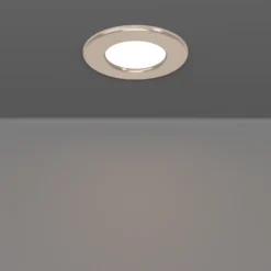 EGLO connect lámpara empotrable LED Fueva 6-Z, gris, juego de 3